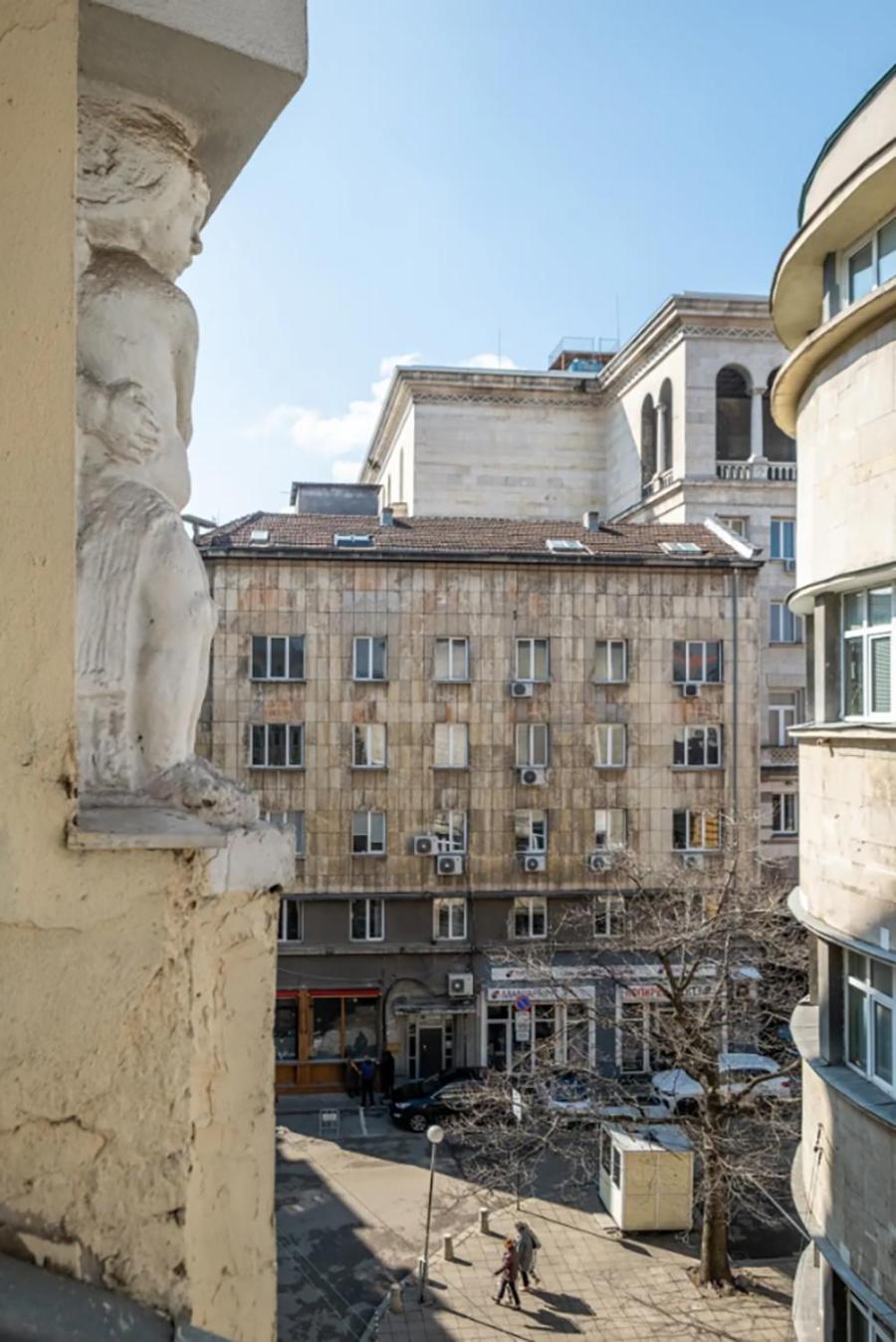 Charming 2Bdr Apartment In Historic Center With Parking 소피아 외부 사진